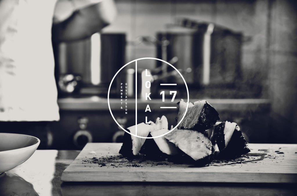 Primeurs on a cutting board in the kitchen at Lokal 17.