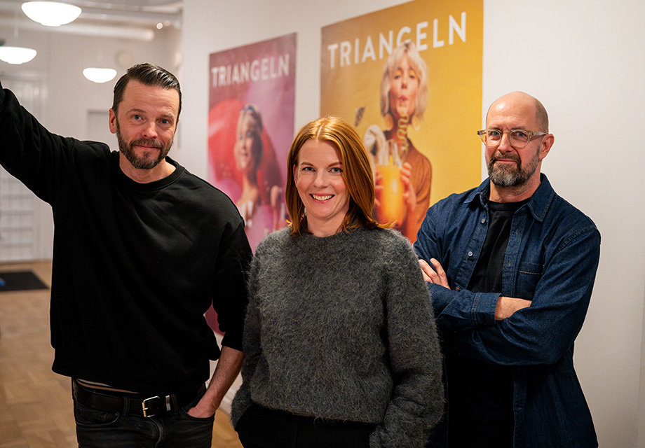 David, Caroline och Albin