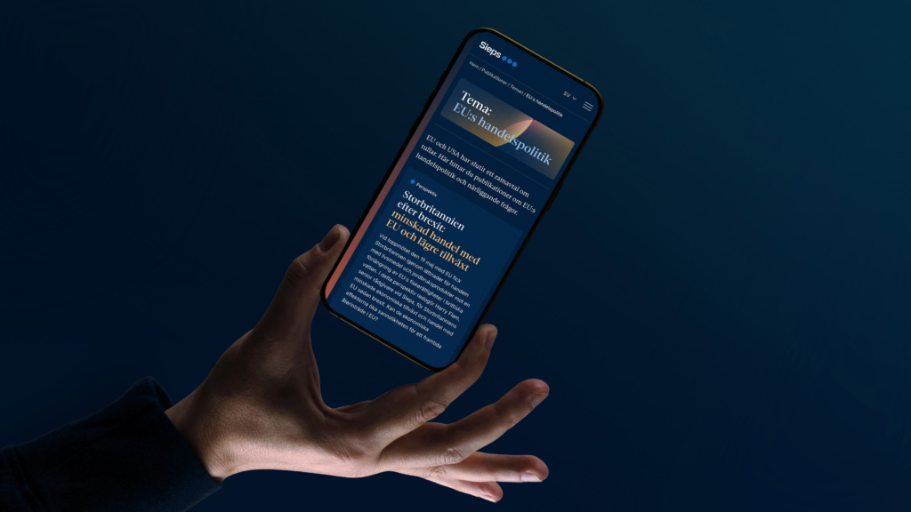 Sieps website on a phone